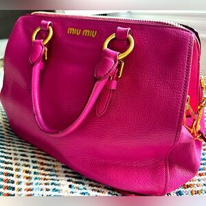 MiuMiu leather bag